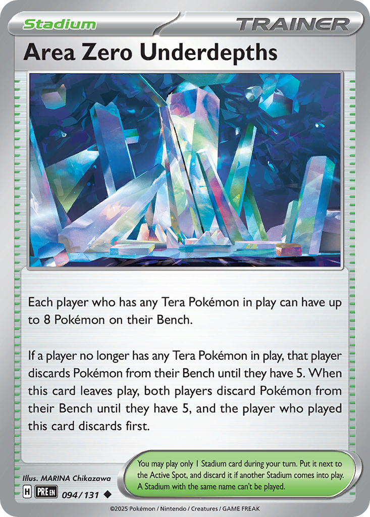 Area Zero Underdepths (Poke Ball Pattern)
