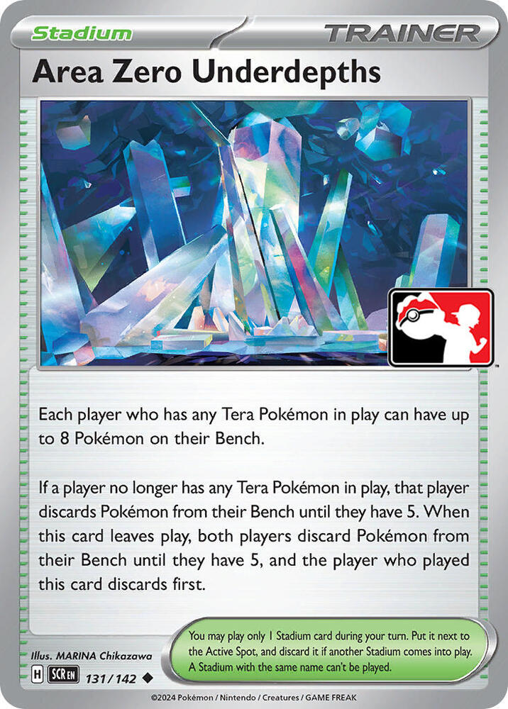 Area Zero Underdepths — Prize Pack Series Cards #131/142