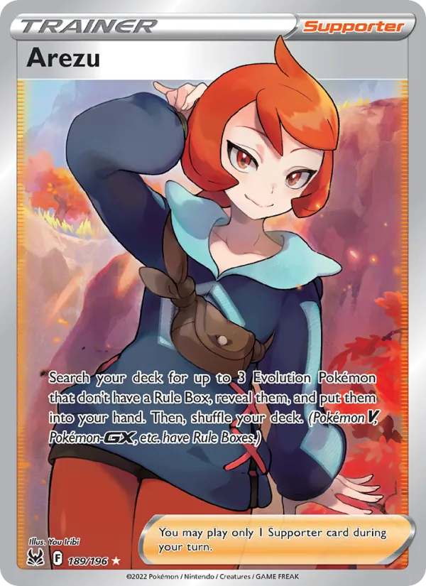 Arezu (Full Art) — SWSH11: Lost Origin #189/196