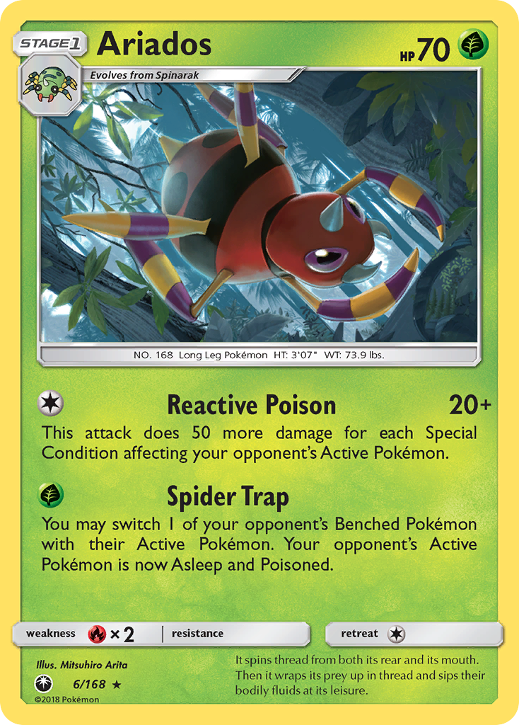 Ariados — SM - Celestial Storm #6/168