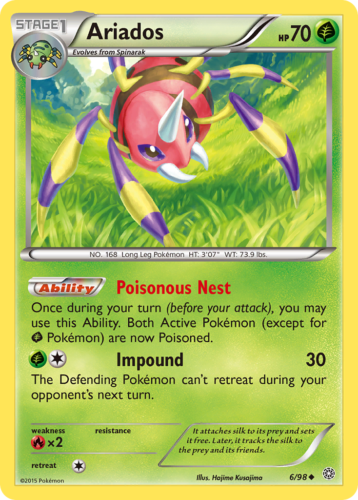 Ariados — XY - Ancient Origins #6/98
