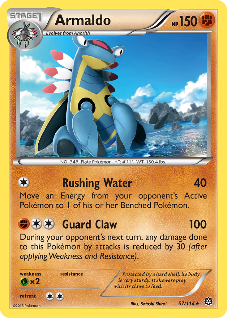Armaldo — XY - Steam Siege #57/114