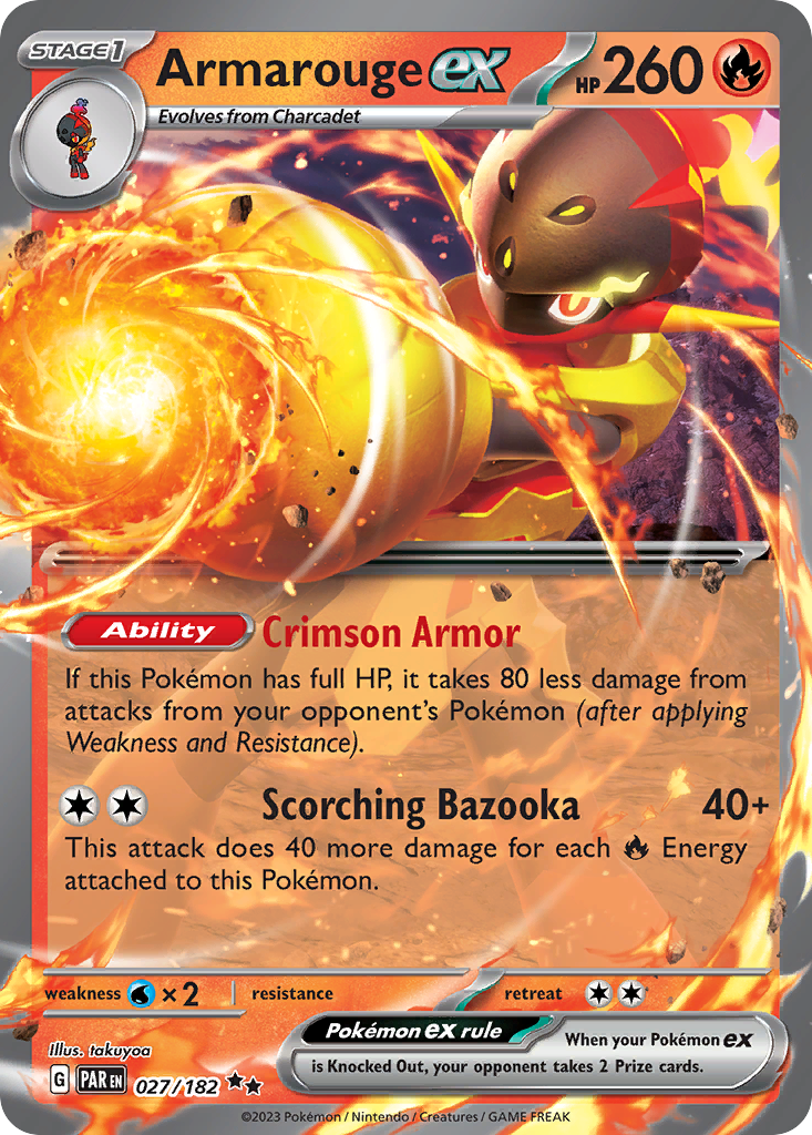 Armarouge ex — SV04: Paradox Rift #027/182