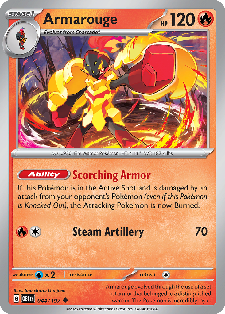 Armarouge — SV03: Obsidian Flames #044/197