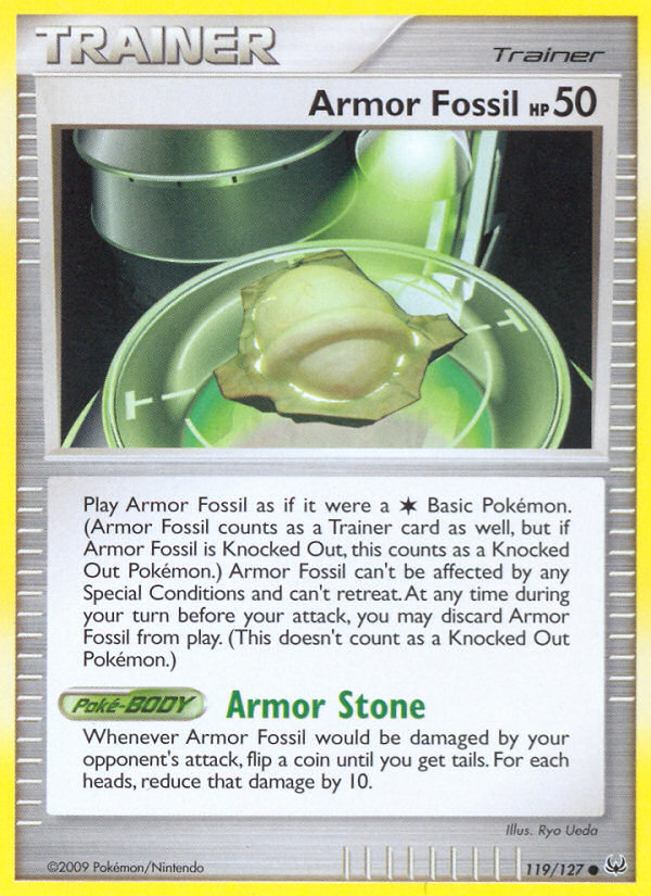 Armor Fossil — Platinum #119/127