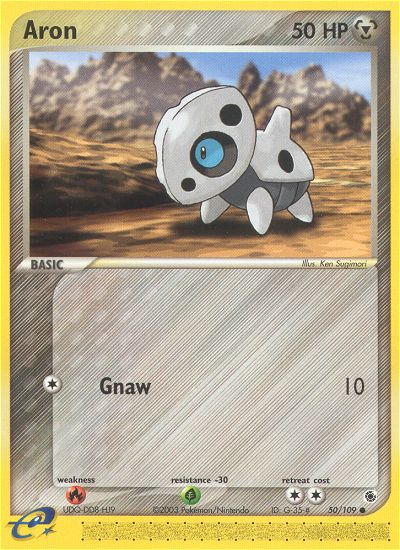 Aron — Ruby and Sapphire #50/109