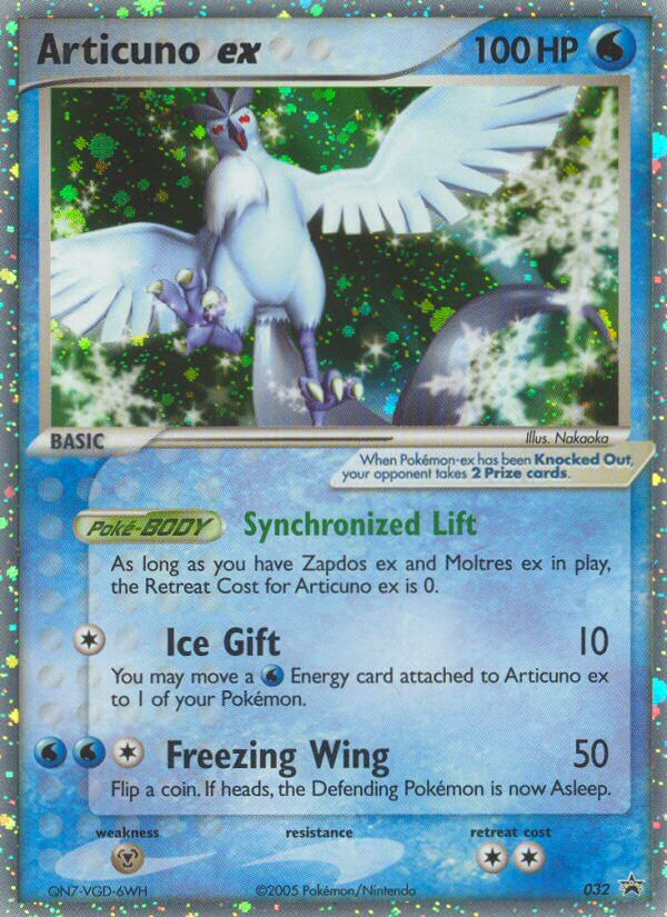 Articuno ex — Nintendo Promos #032