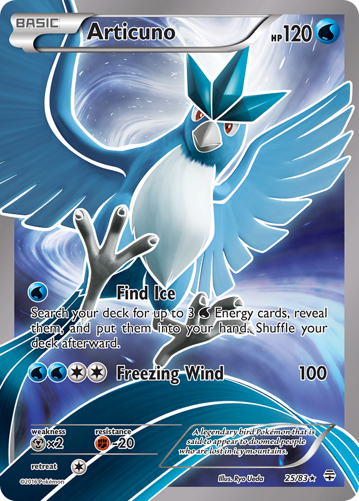 Articuno — Generations #25/83