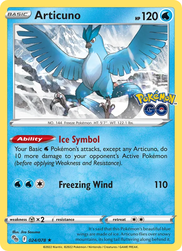 Articuno — Pokemon GO #024/078