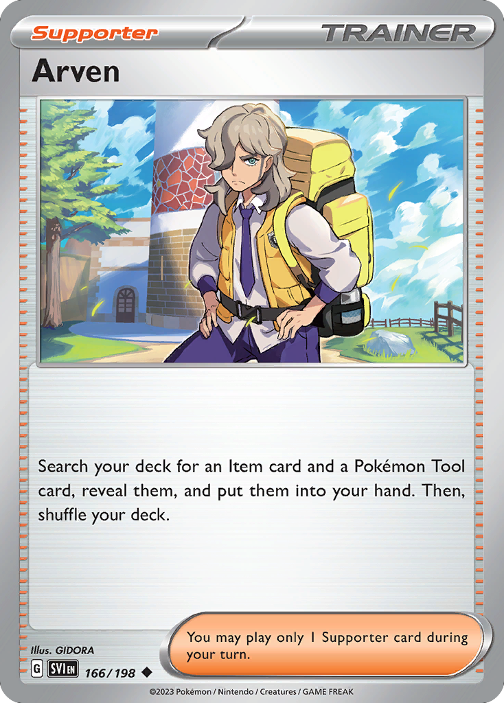 Arven — Prize Pack Series Cards #166/198