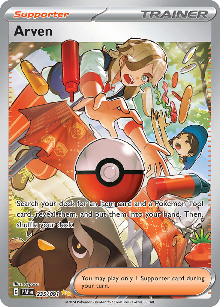 Arven — SV: Paldean Fates #235/091