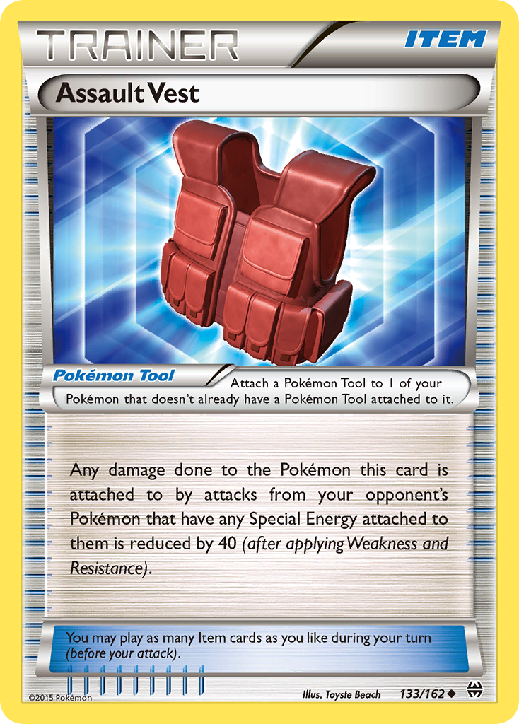 Assault Vest — XY - BREAKthrough #133/162