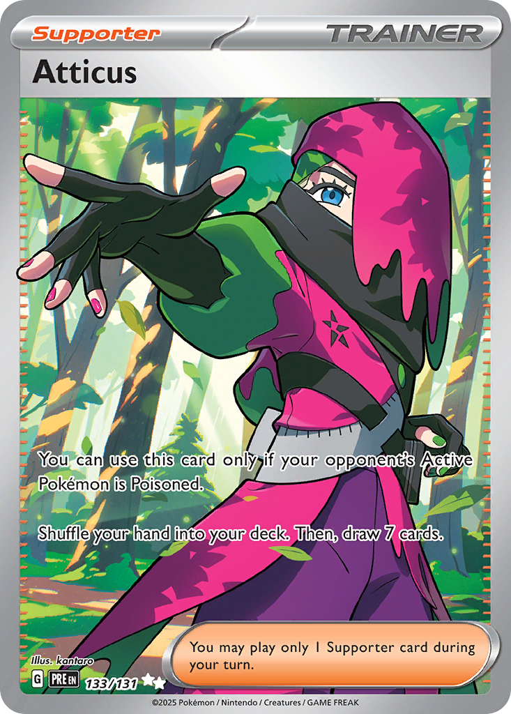 Atticus — SV: Prismatic Evolutions #133/131