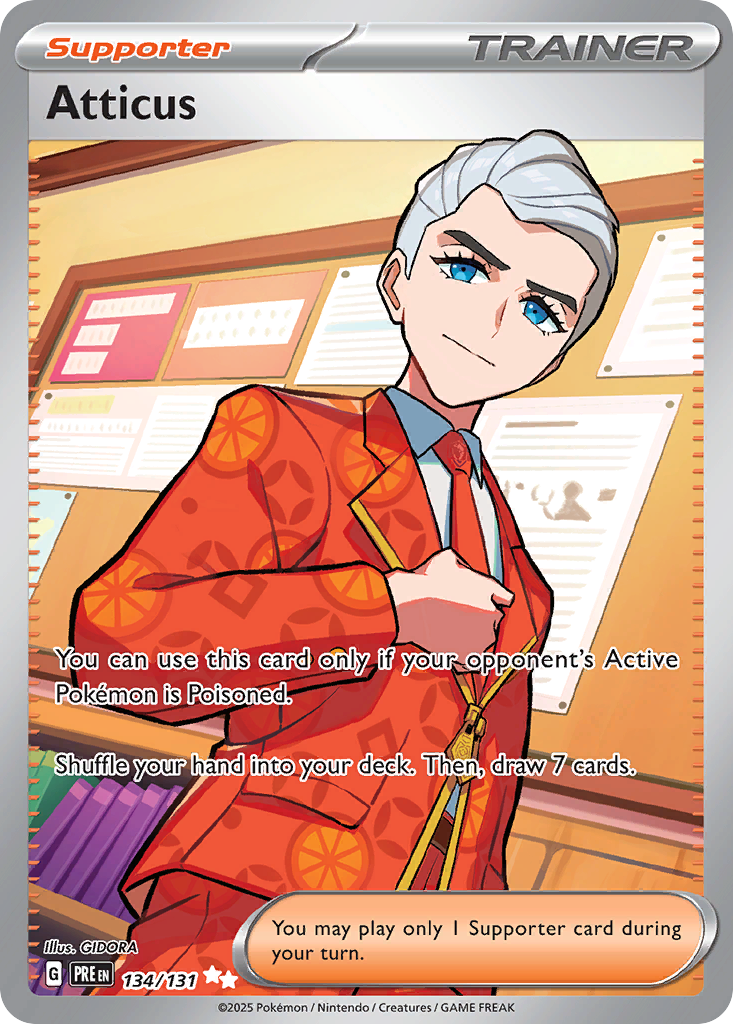 Atticus — SV: Prismatic Evolutions #134/131
