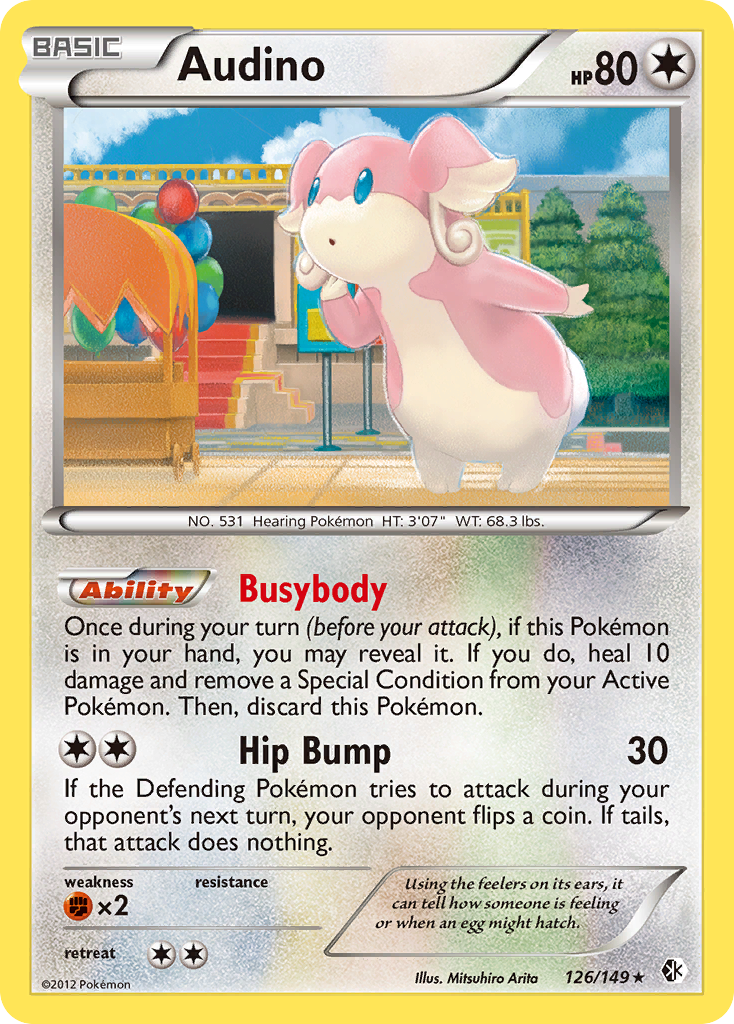 Audino — Boundaries Crossed #126/149