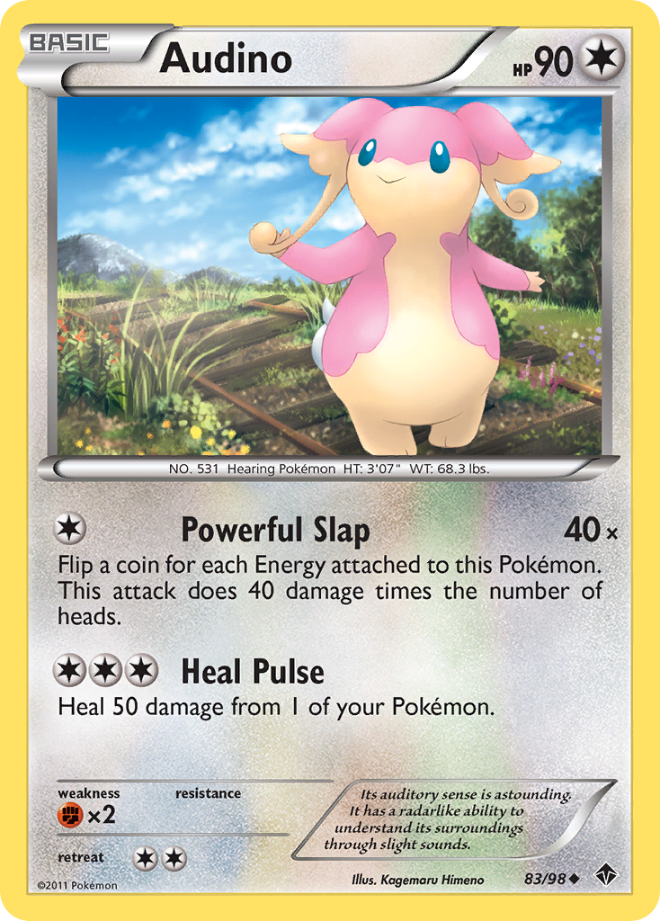 Audino — Emerging Powers #83/98