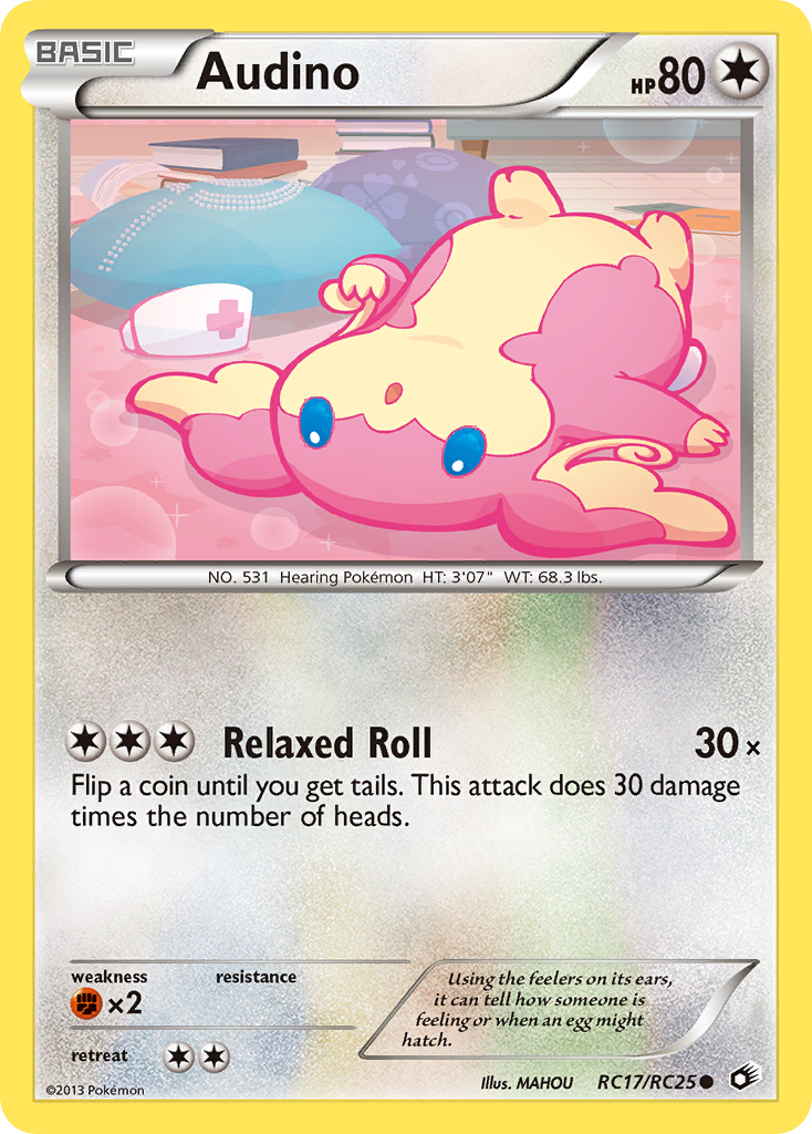 Audino — Legendary Treasures: Radiant Collection #RC17/RC25