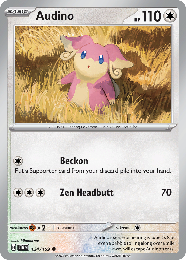 Audino — SV09: Journey Together #124/159