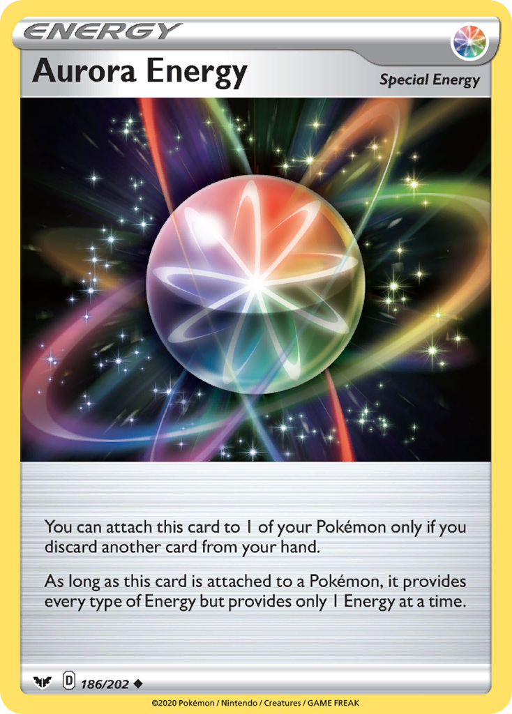 Aurora Energy — Prize Pack Series Cards #186/202