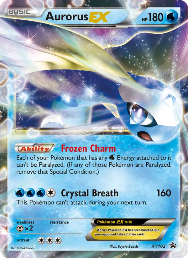 Aurorus EX — XY Promos #XY102