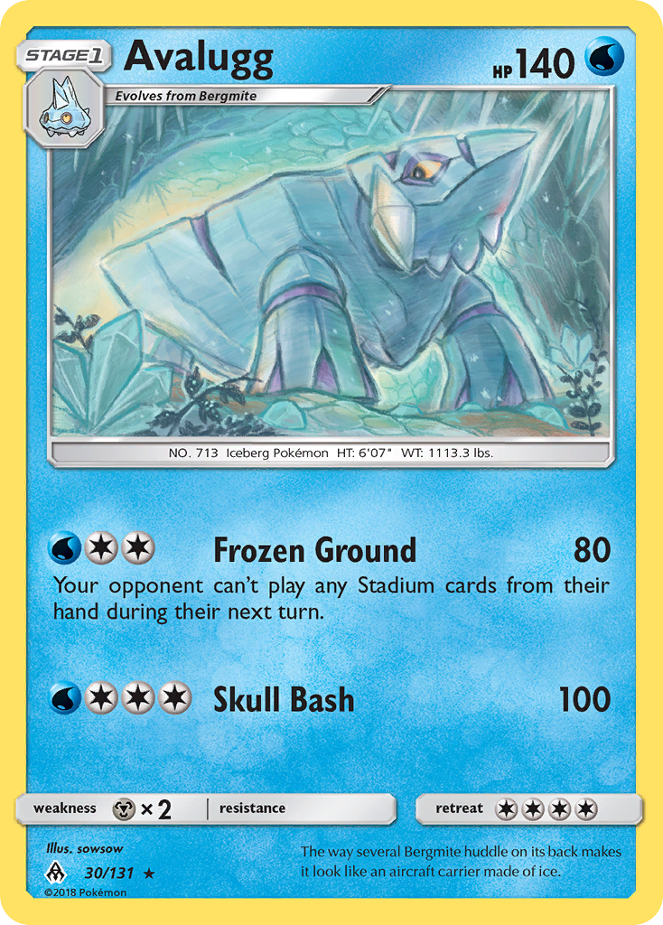 Avalugg — SM - Forbidden Light #30/131