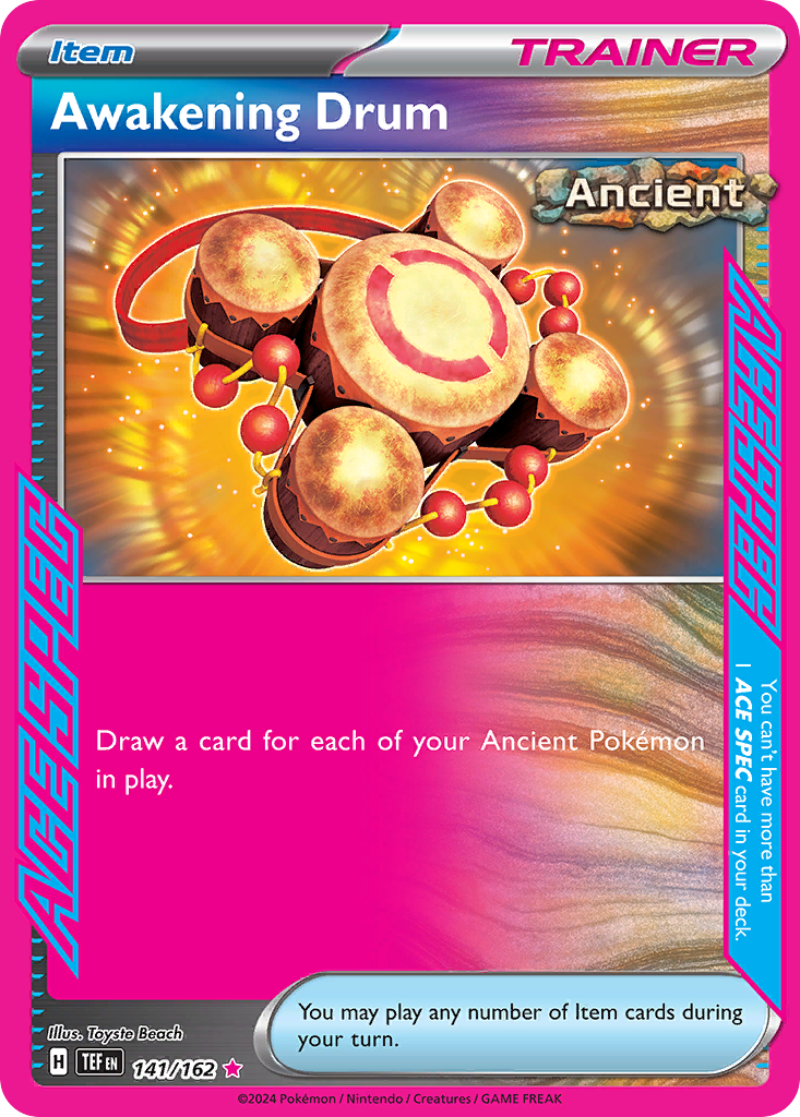 Awakening Drum — Prize Pack Series Cards #141/162