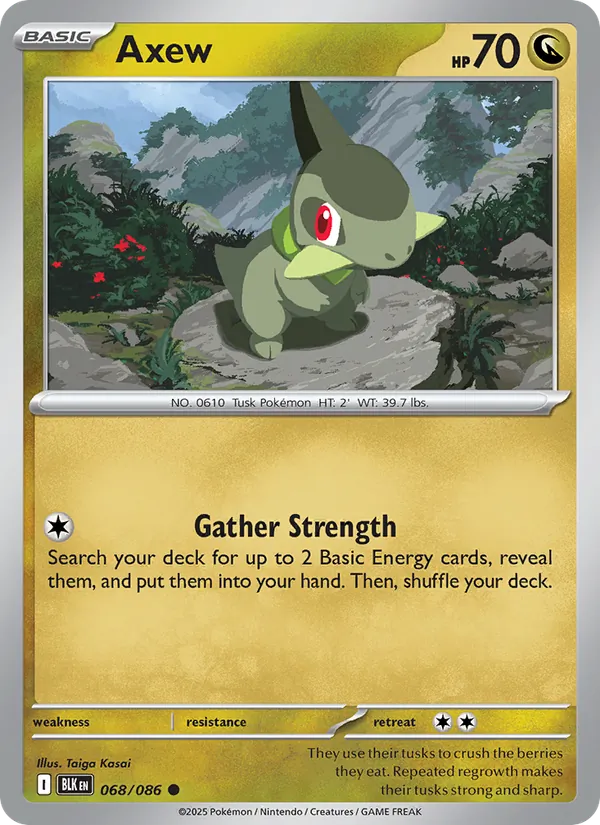 Axew (Master Ball Pattern)