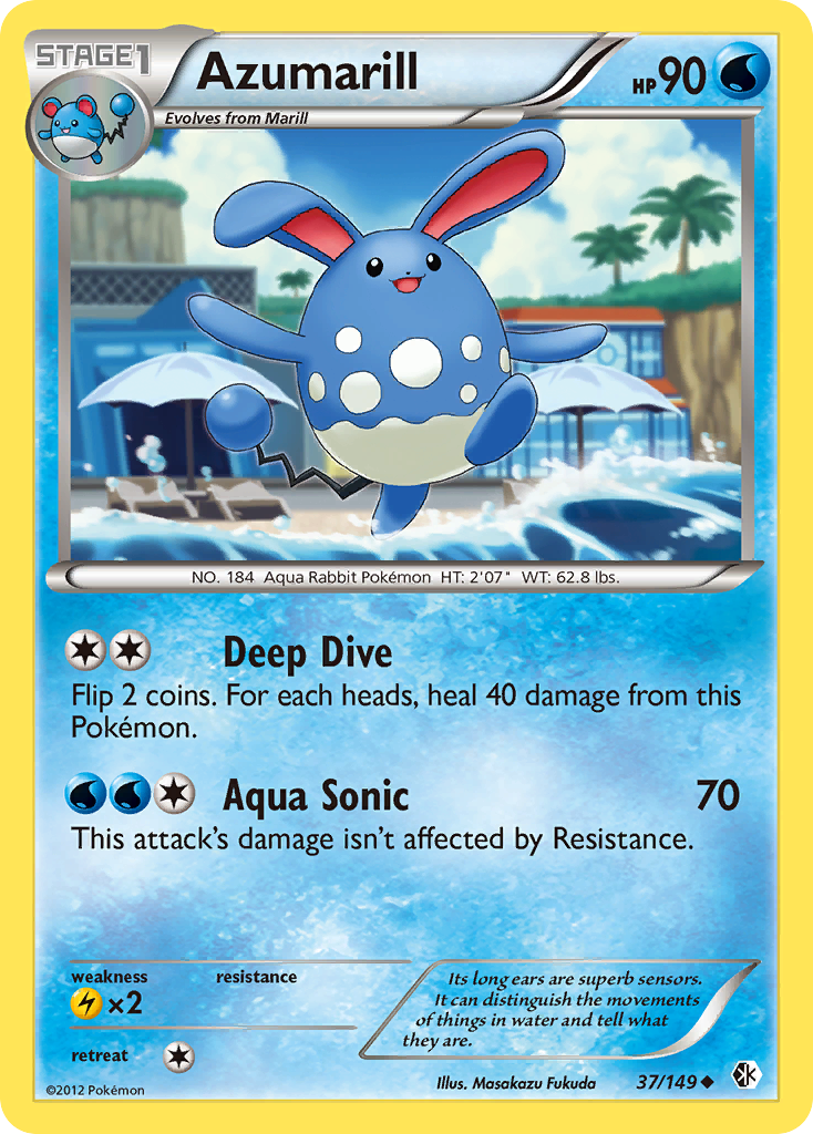 Azumarill — Boundaries Crossed #37/149