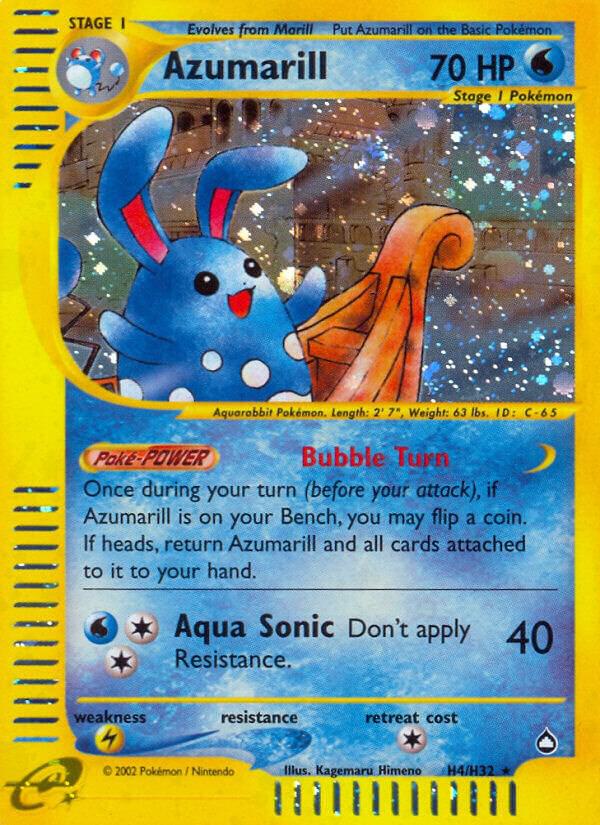Azumarill (H4) — Aquapolis #H04/H32