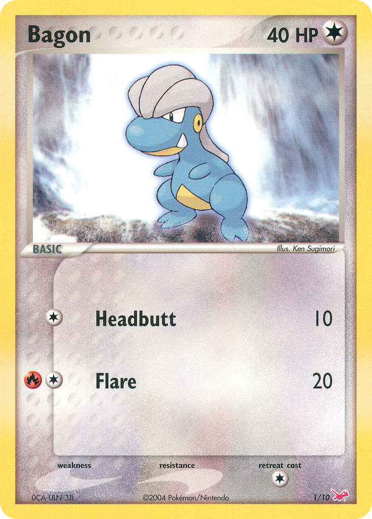 Bagon — EX Trainer Kit 1: Latias & Latios #1/10
