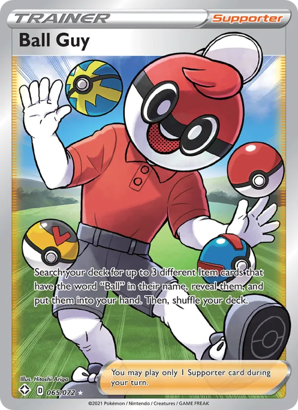 Ball Guy (Full Art) — Shining Fates #065/072