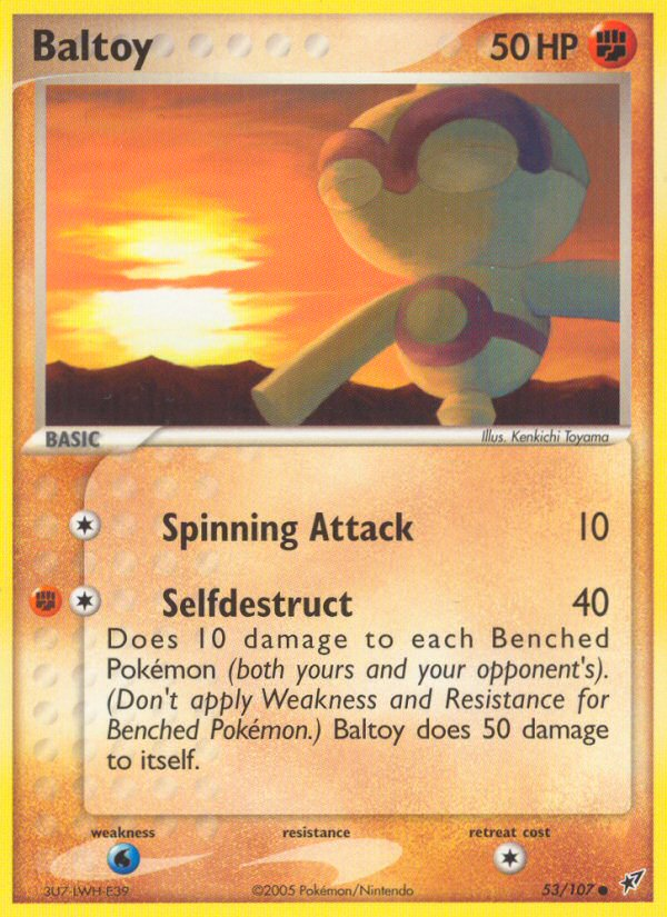 Baltoy — Deoxys #53/107