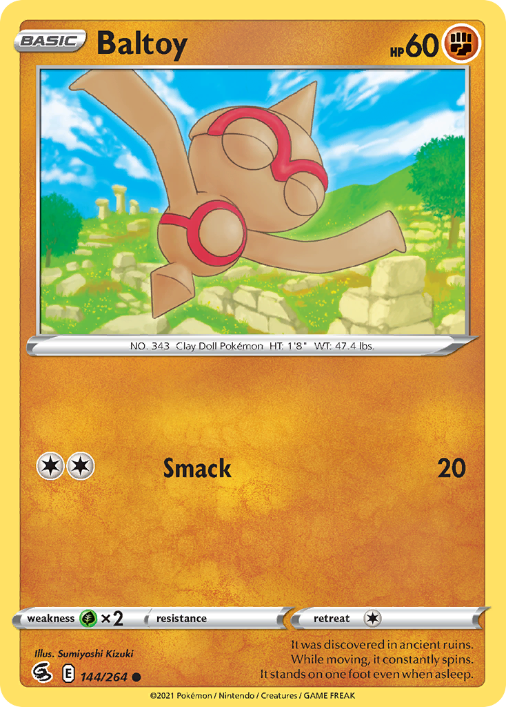 Baltoy — SWSH08: Fusion Strike #144/264