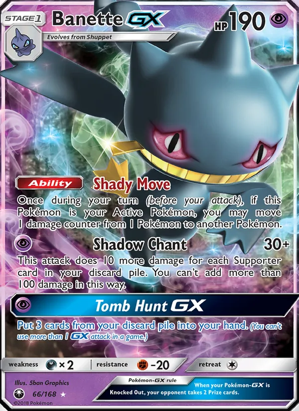 Banette GX — World Championship Decks #66/168
