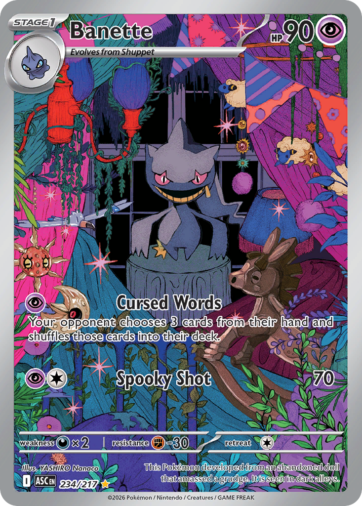 Banette — ME: Ascended Heroes #234/217