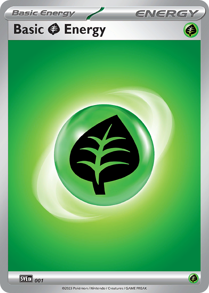 Basic Grass Energy — Prize Pack Series Cards #001