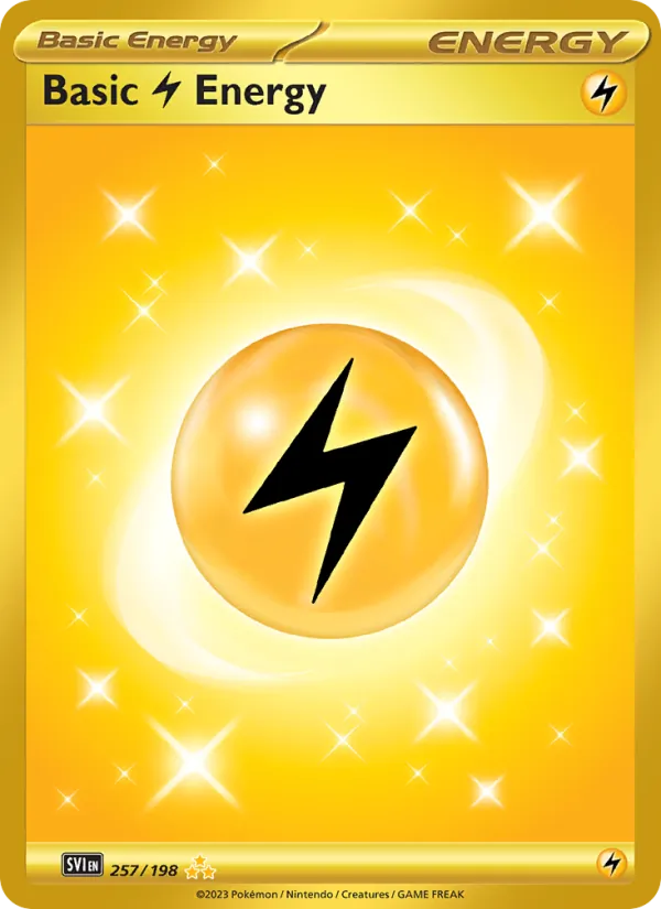 Basic Lightning Energy — World Championship Decks