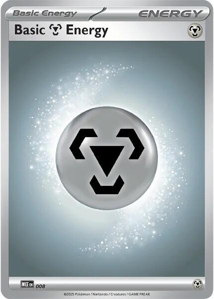 Basic Metal Energy — MEE: Mega Evolution Energies #8