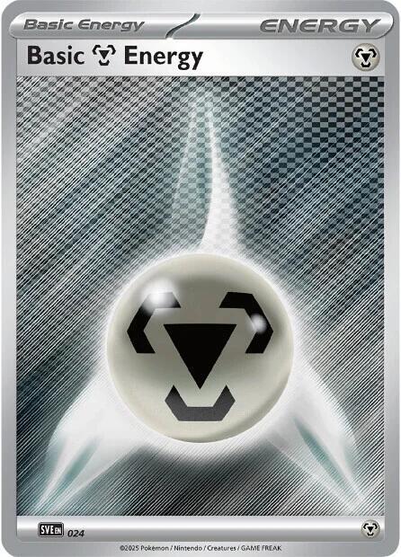 Basic Metal Energy — SVE: Scarlet & Violet Energies #024