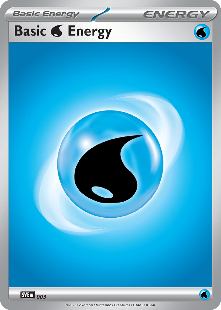 Basic Water Energy — Prize Pack Series Cards #003