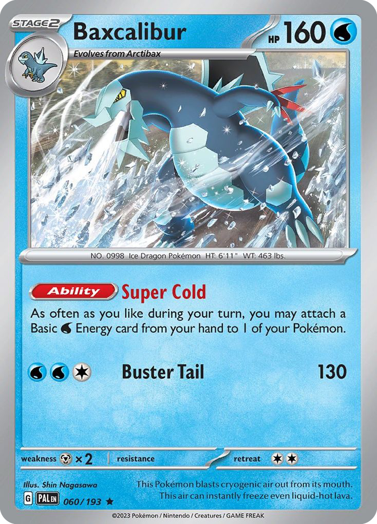 Baxcalibur — Prize Pack Series Cards #060/193