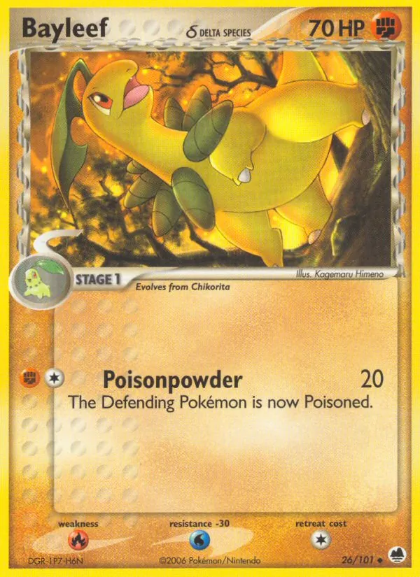 Bayleef (Delta Species) — Dragon Frontiers #26/101