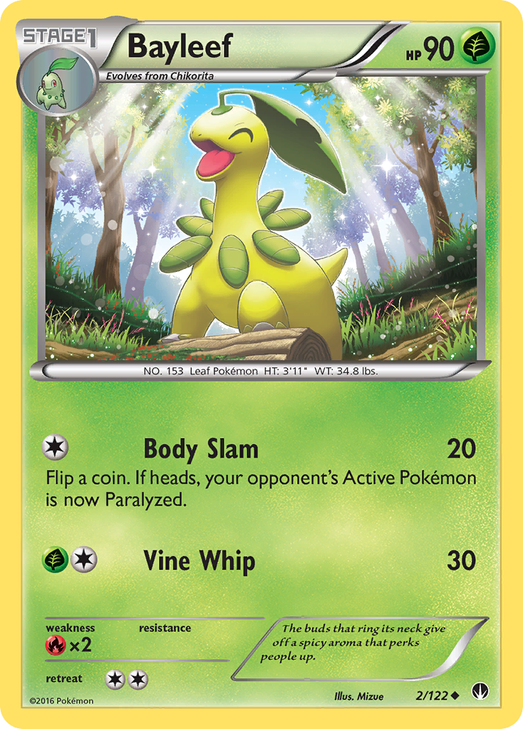 Bayleef — XY - BREAKpoint #2/122