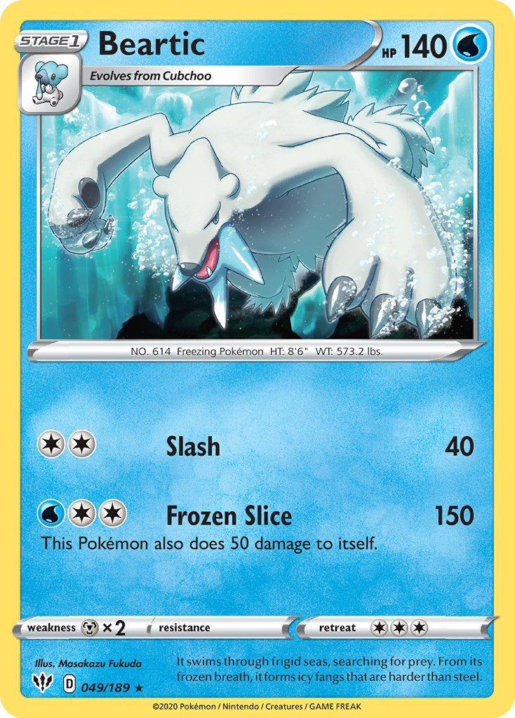 Beartic — Miscellaneous Cards & Products #049/189