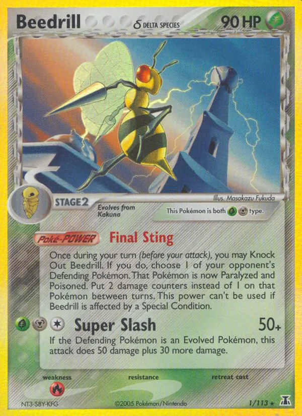 Beedrill (Delta Species) — Delta Species #1/113