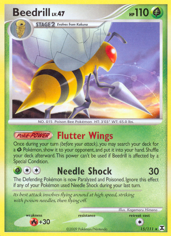 Beedrill — Rising Rivals #15/111