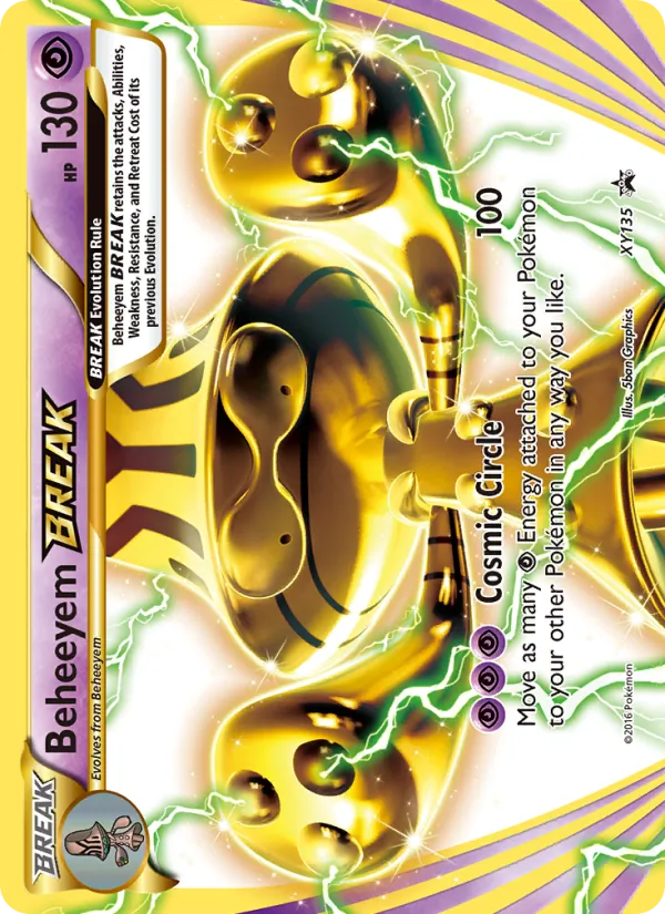 Beheeyem BREAK — XY Promos #XY135