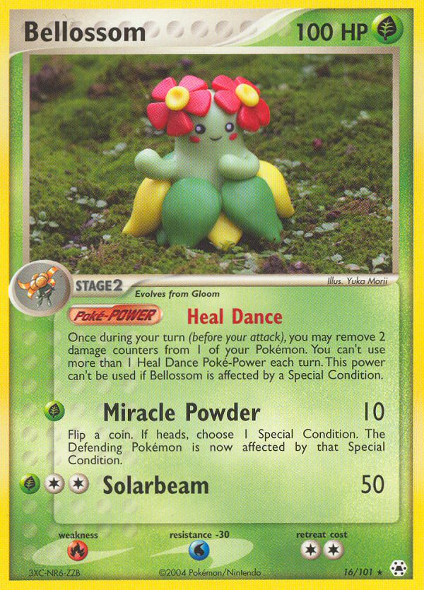 Bellossom — Hidden Legends #16/101