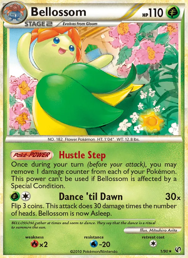 Bellossom — Undaunted #1/90