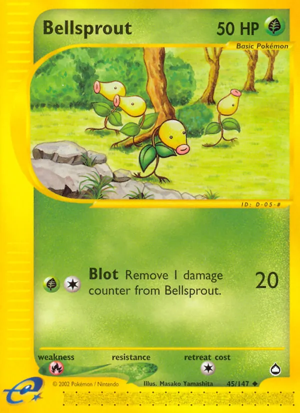 Bellsprout (45) — Aquapolis #045/147